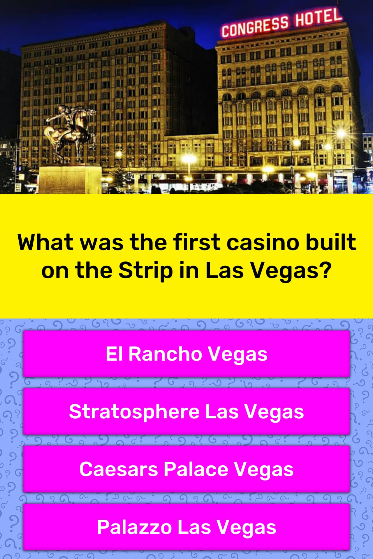 first casino built on las vegas strip