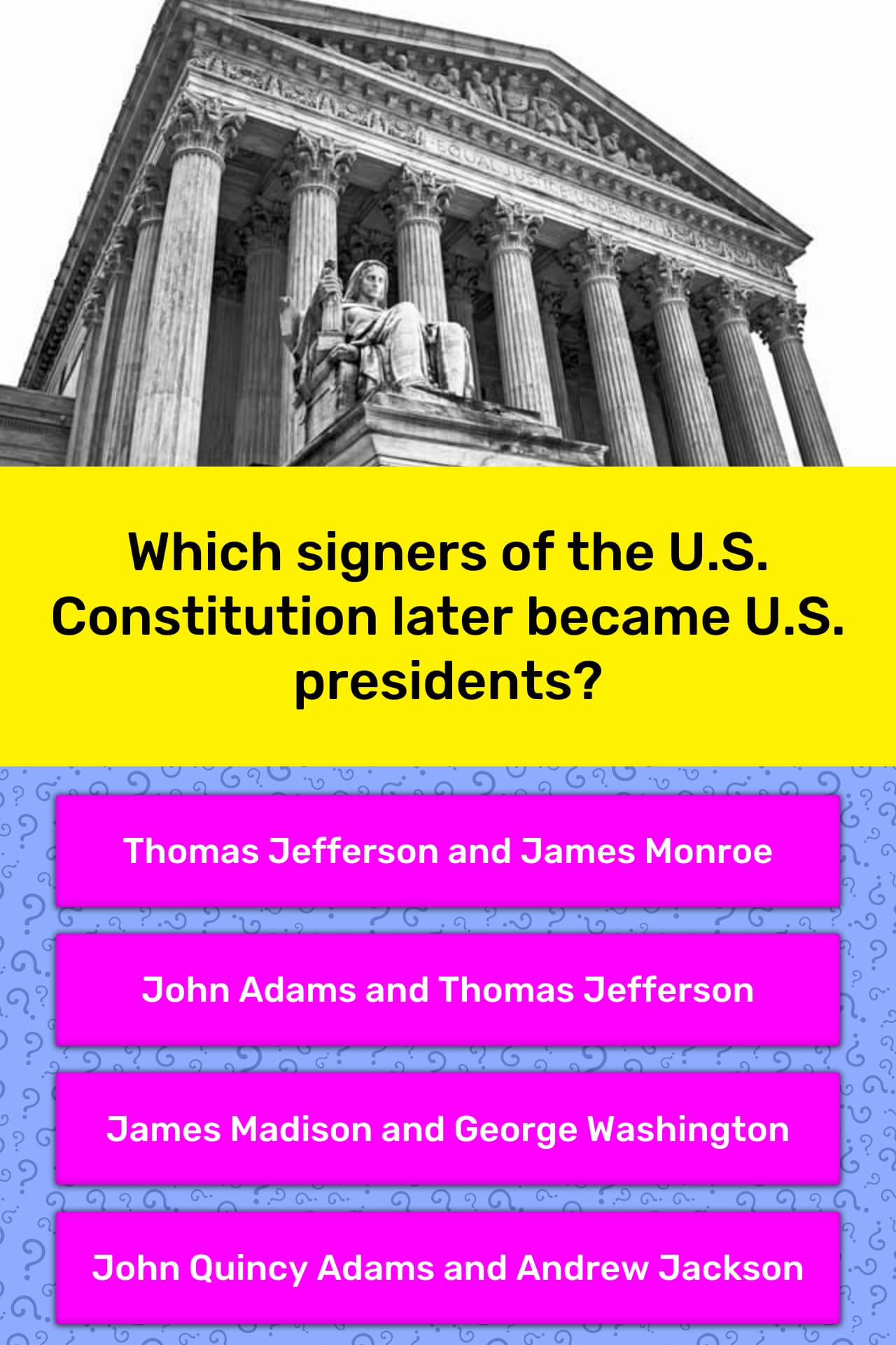 Signers Of The Constitution Word Search Answers