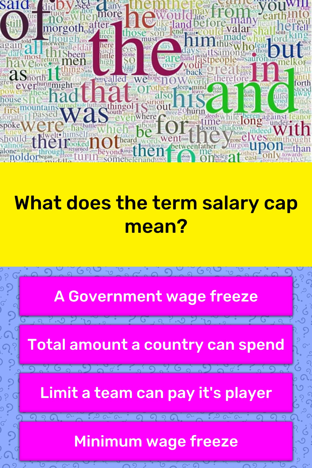 what-does-the-term-salary-cap-mean-trivia-answers-quizzclub