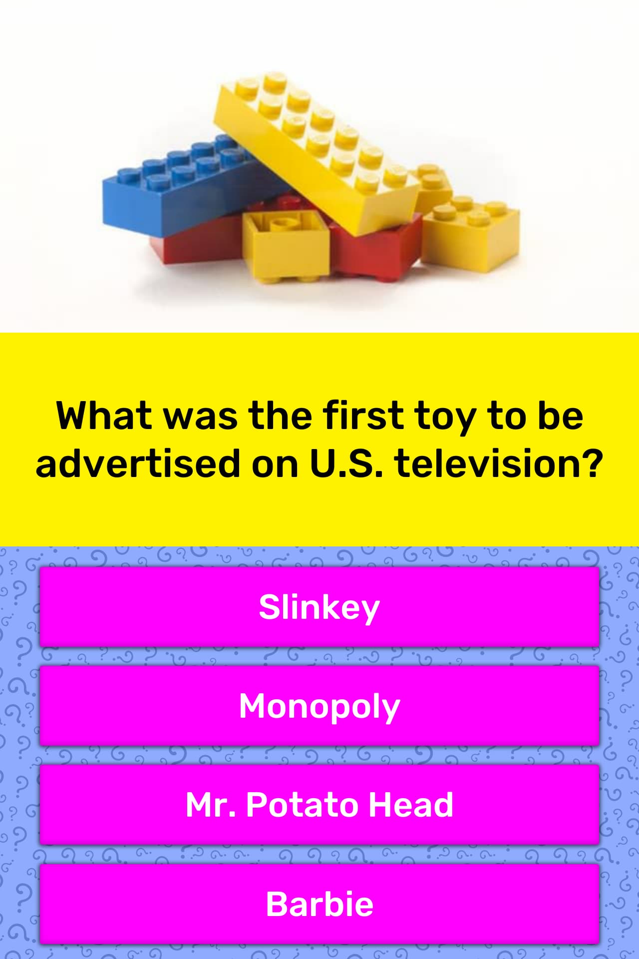 first toy advertised