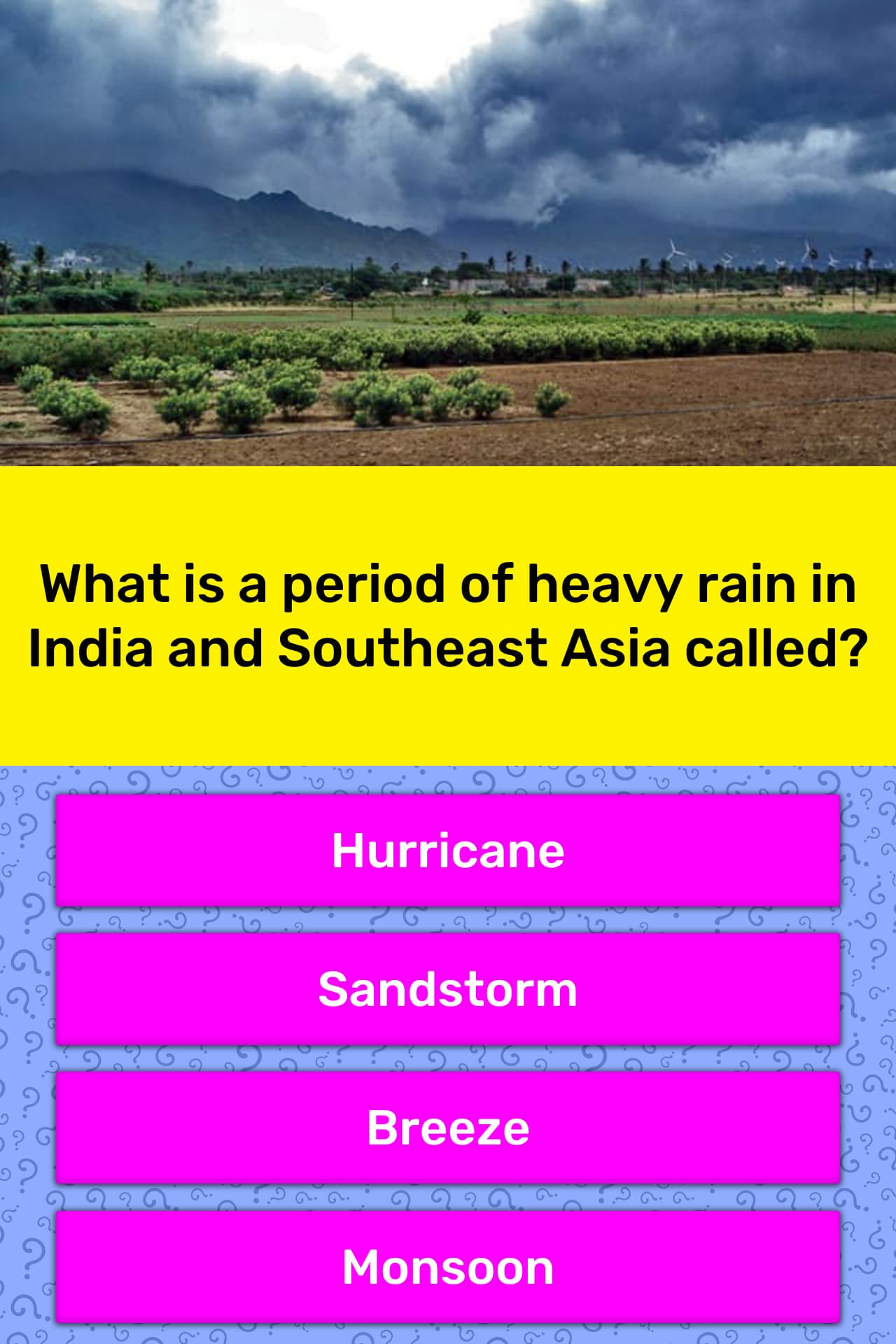 what-is-a-period-of-heavy-rain-in-trivia-answers-quizzclub