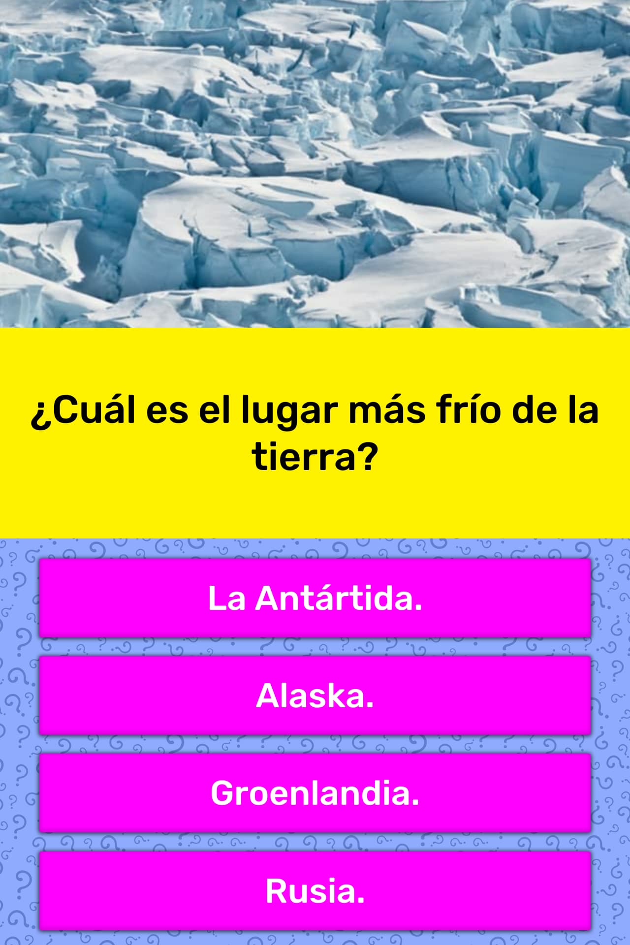 ¿Cuál es el lugar más frío de la tierra? La respuesta de