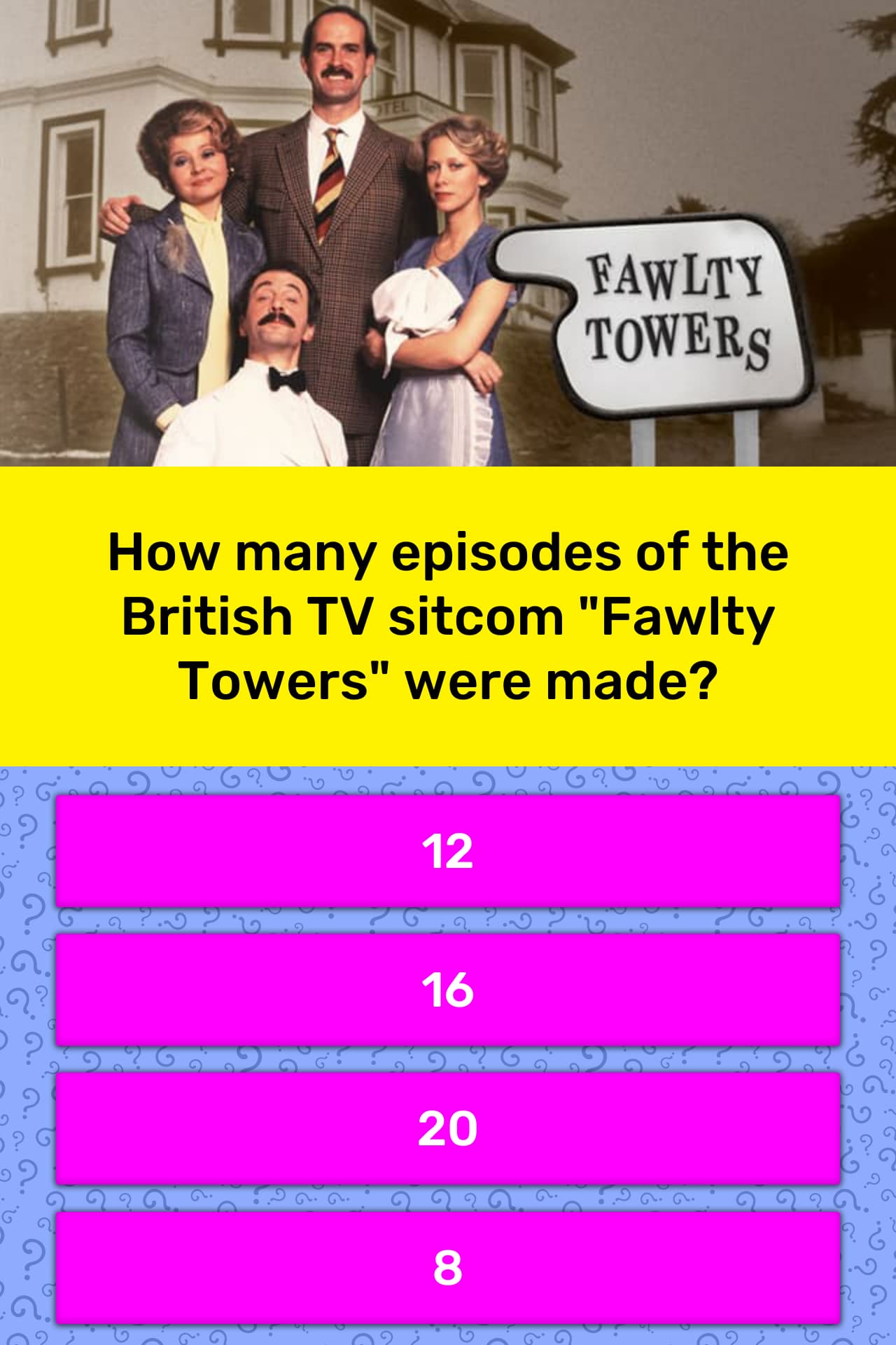 How Many Episodes Of The British Tv Trivia Answers Quizzclub