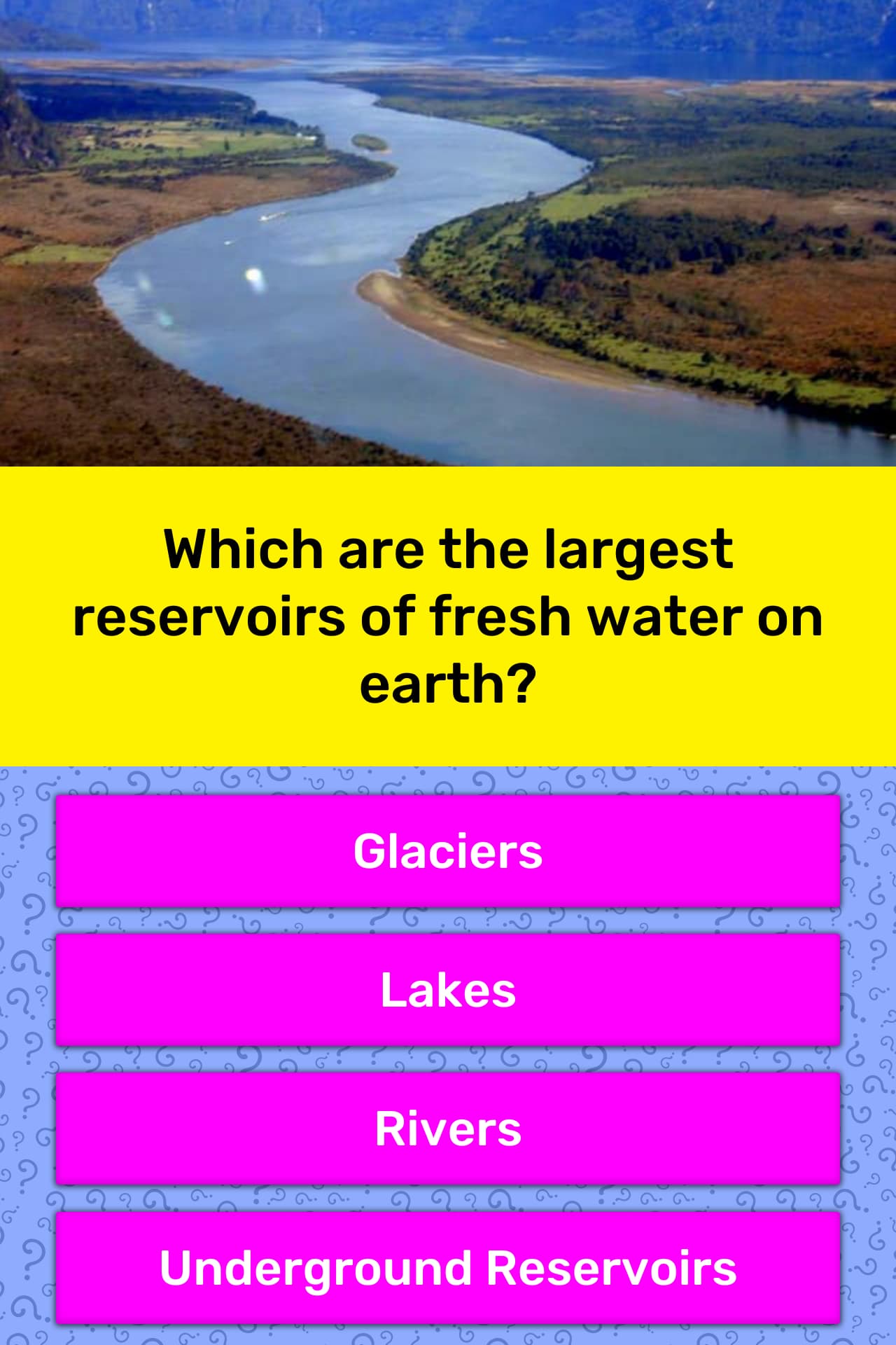 which-are-the-largest-reservoirs-of-trivia-answers-quizzclub