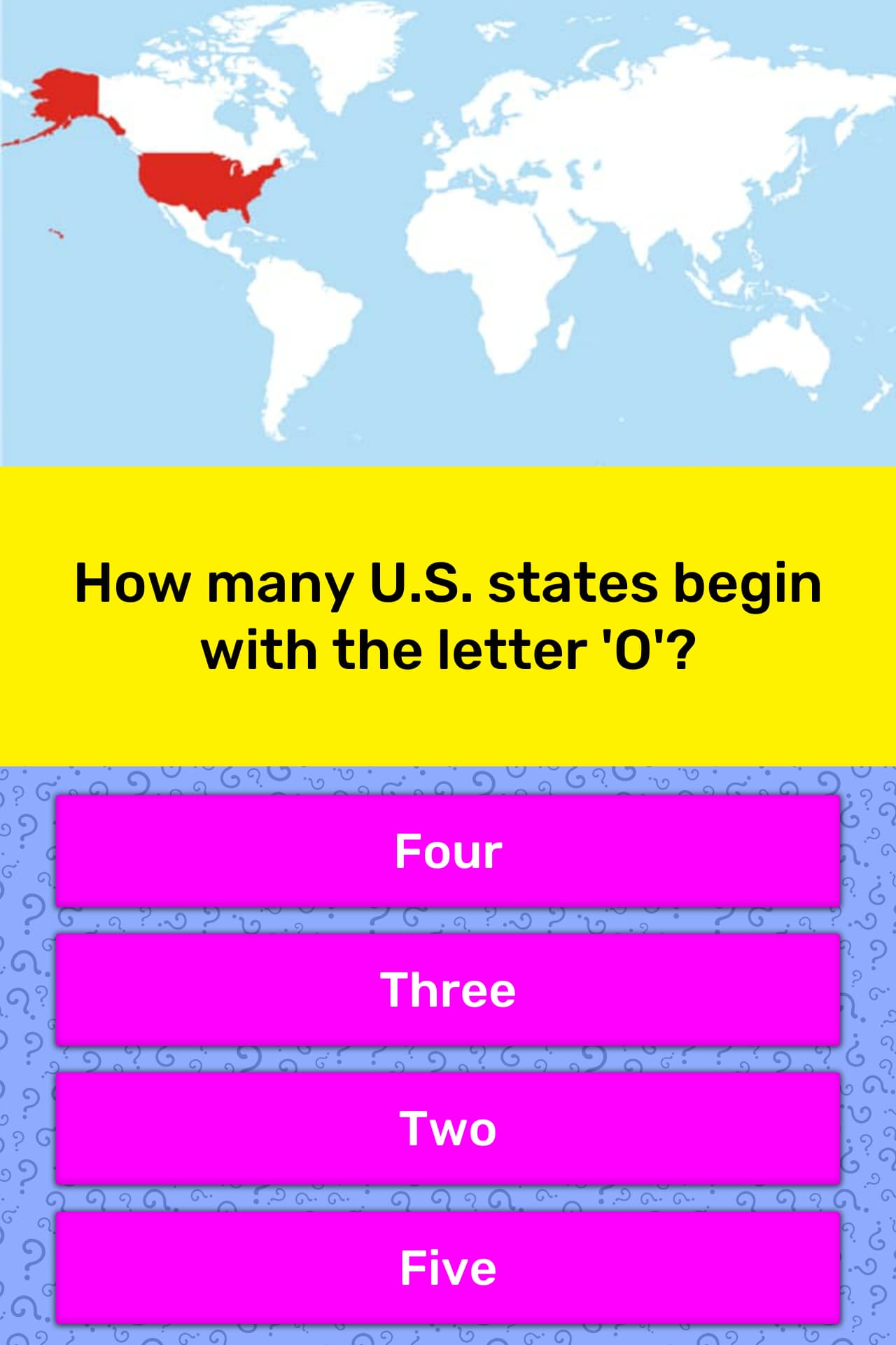 How Many U S States Begin With The Trivia Answers Quizzclub