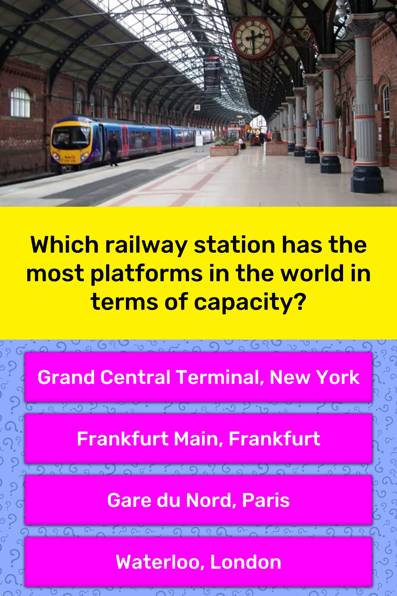 which-railway-station-has-the-most-trivia-answers-quizzclub