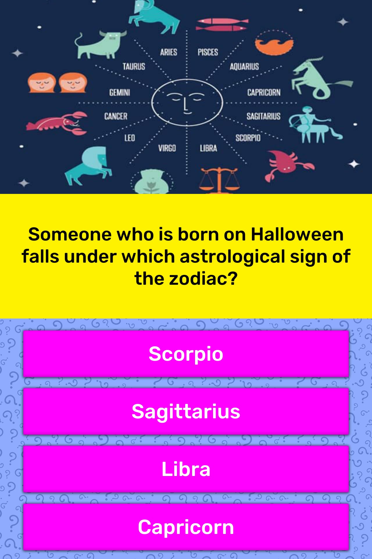 Someone Who Is Born On Halloween Trivia Answers Quizzclub