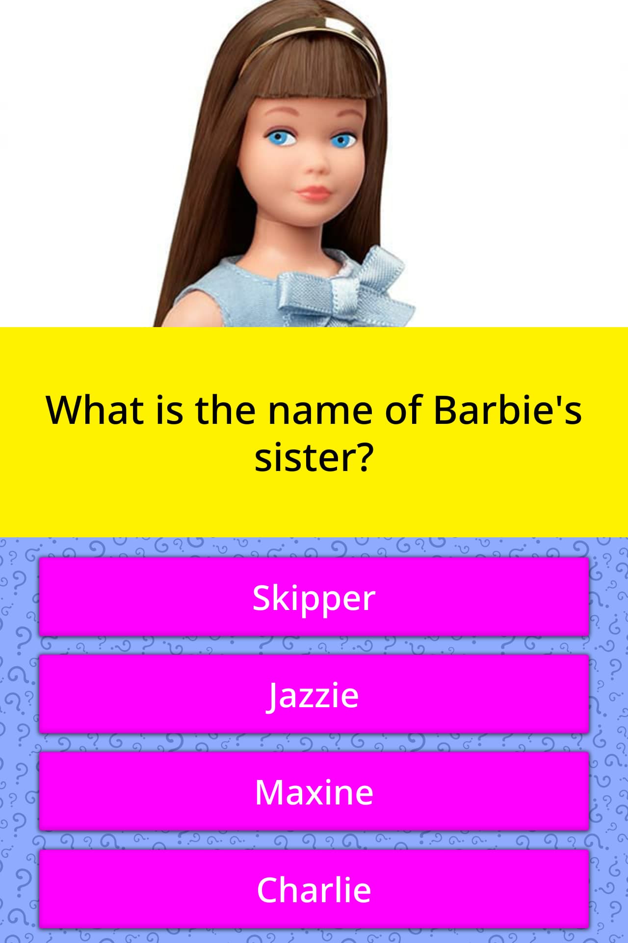 barbie's first sister