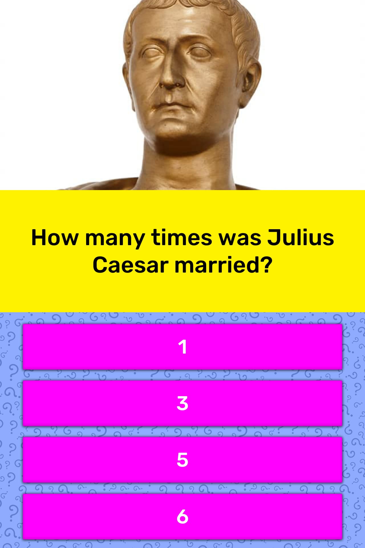 office held five times by julius cesar