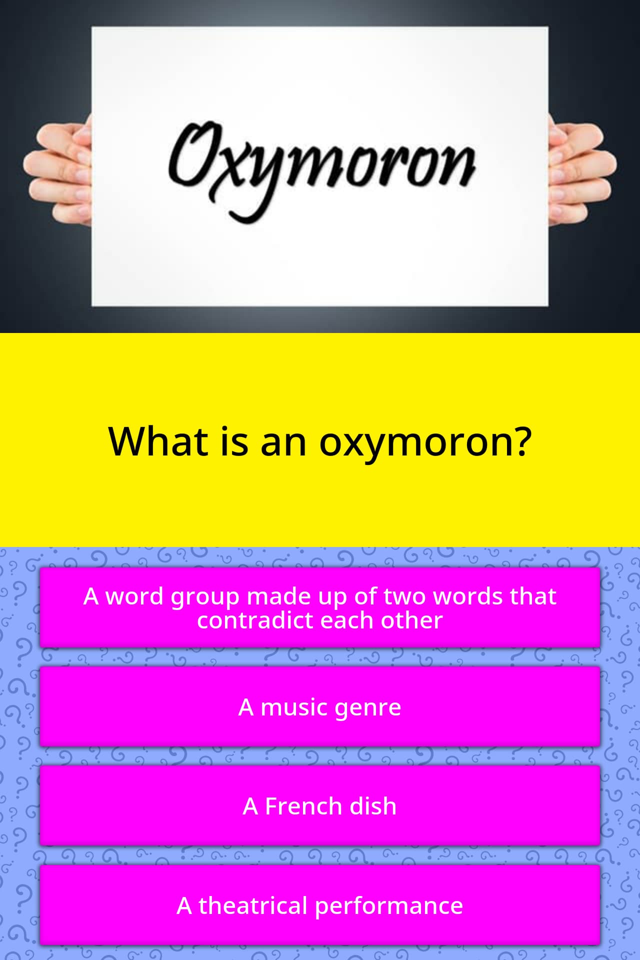 what-is-an-oxymoron-trivia-questions-quizzclub