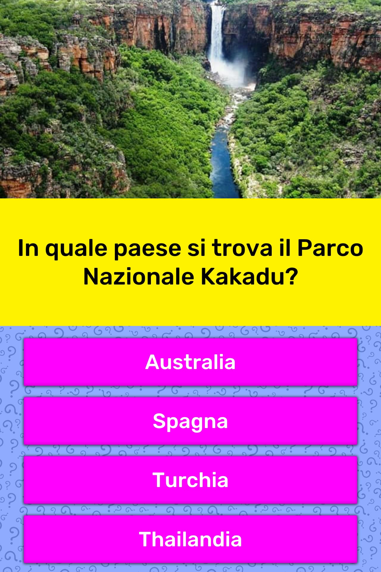 In Quale Paese Si Trova Il Parco Risposte Alle Domande