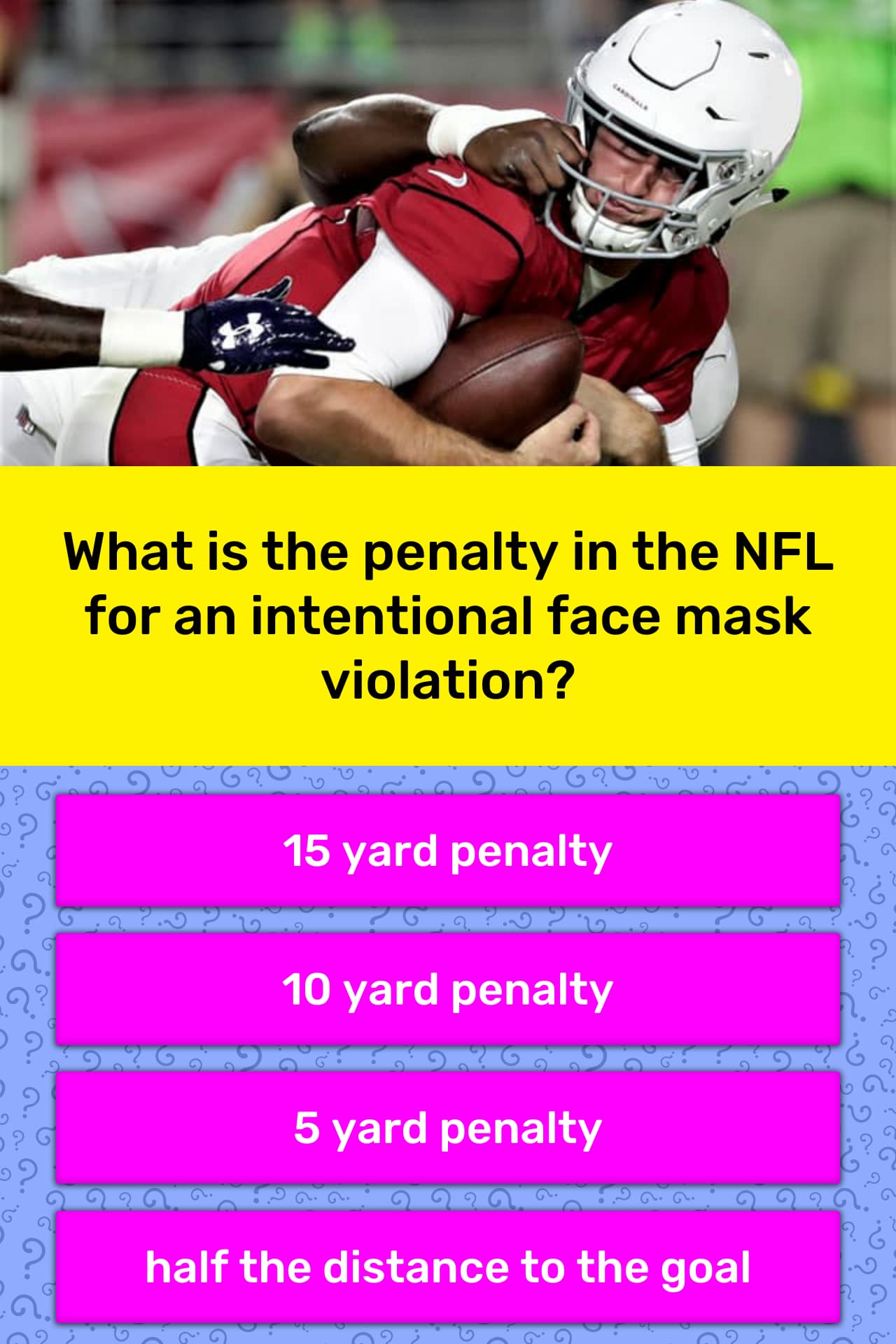 Download What Is The Penalty In The Nfl For Trivia Answers Quizzclub Yellowimages Mockups