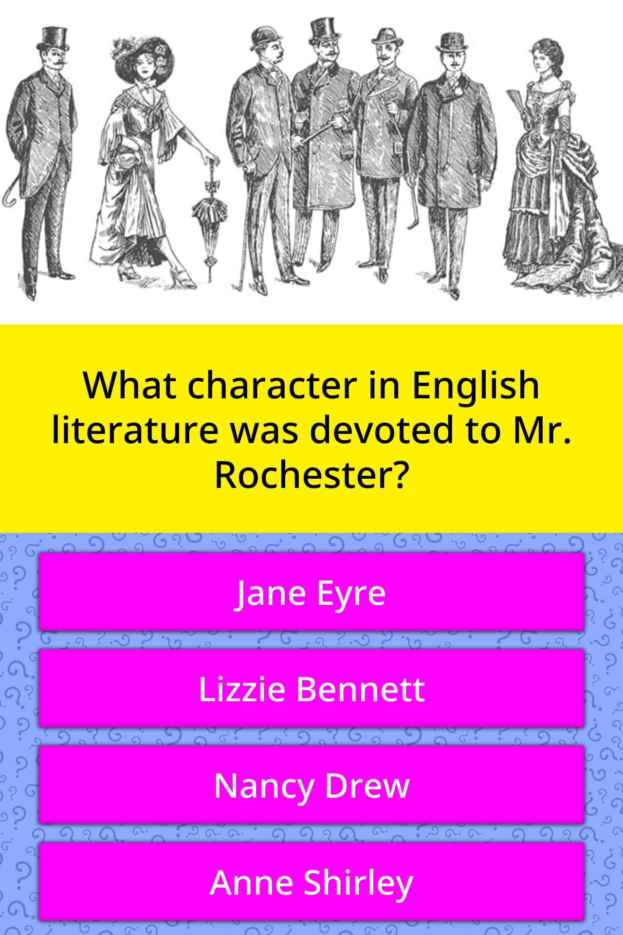 What Character In English Literature Trivia Questions QuizzClub