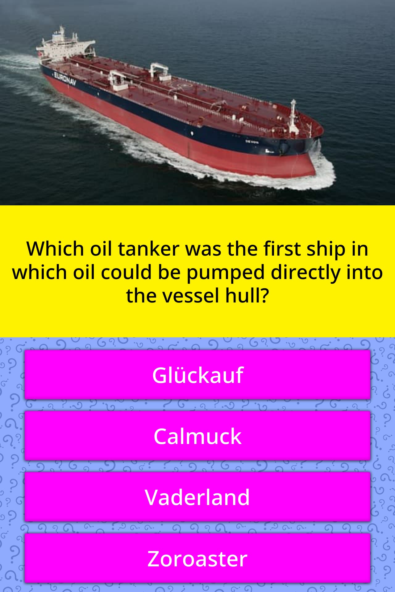 which-oil-tanker-was-the-first-ship-trivia-questions-quizzclub