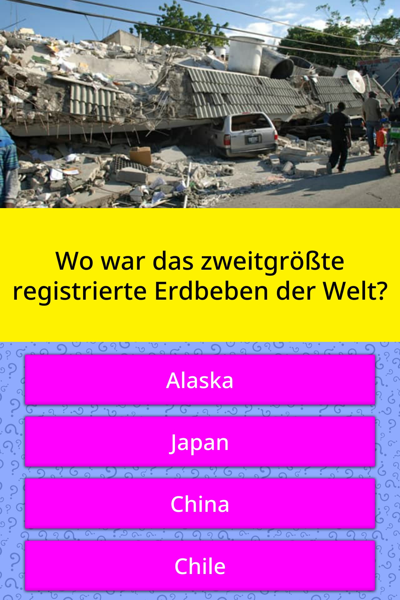 Wo War Das Zweitgrosste Registrierte Quiz Antworten Quizzclub