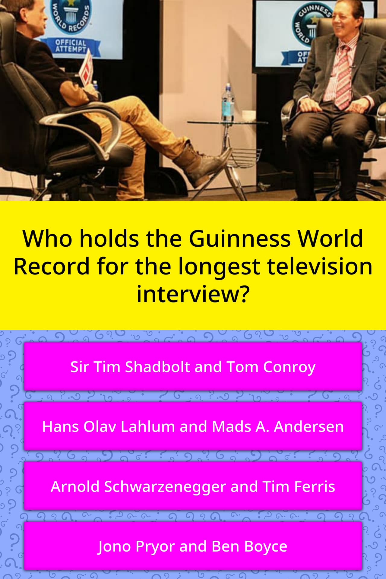 Who Holds The Guinness World Record Trivia Questions QuizzClub