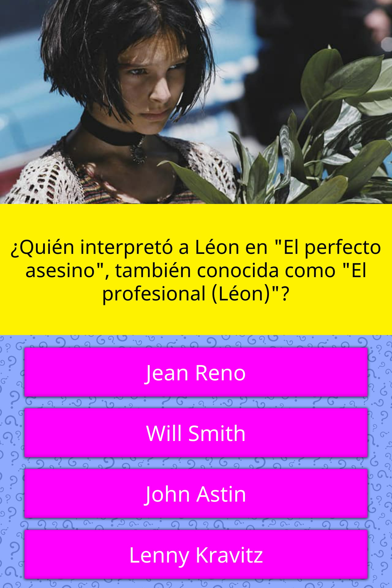 Who played Léon in quot Léon: The Trivia Questions QuizzClub