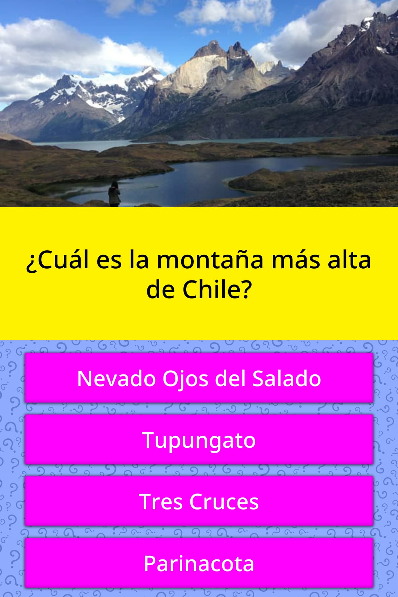 ¿Cuál es la montaña más alta de Chile? | La respuesta de ...