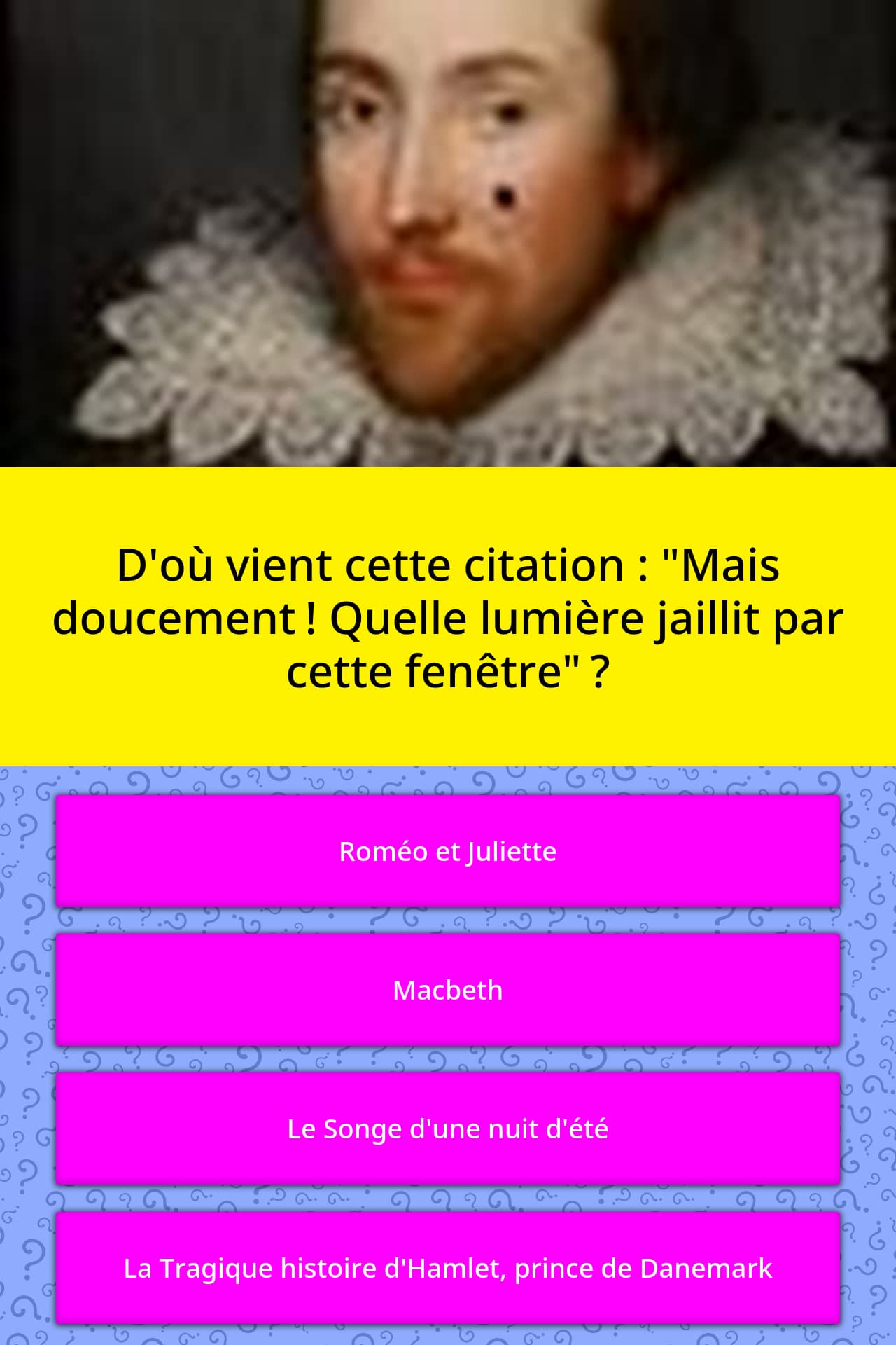 D Ou Vient Cette Citation Mais Questions Quizzclub