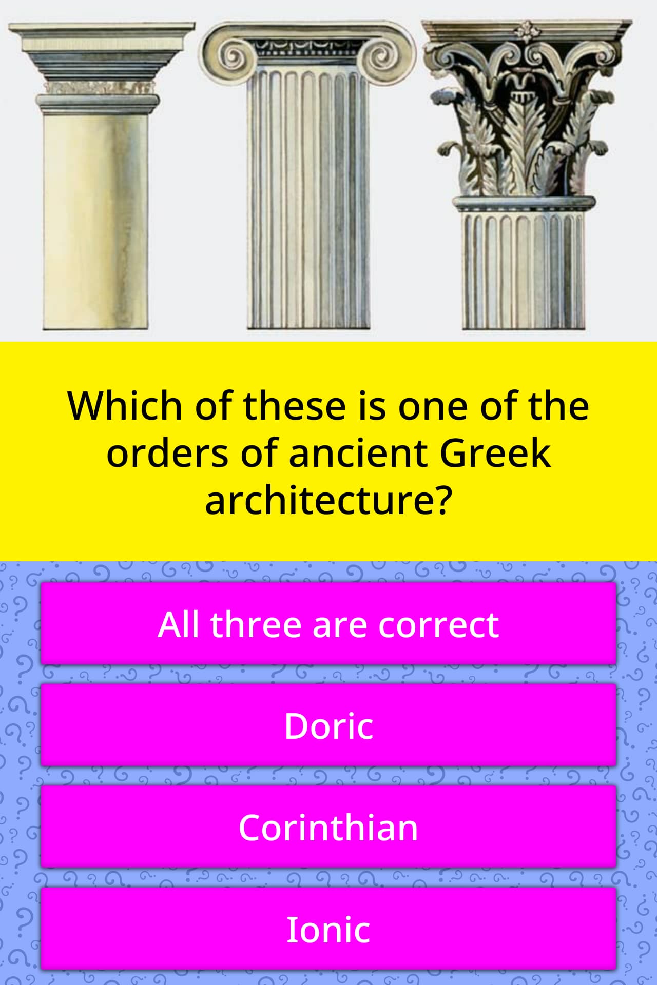 which-of-these-is-one-of-the-orders-trivia-answers-quizzclub