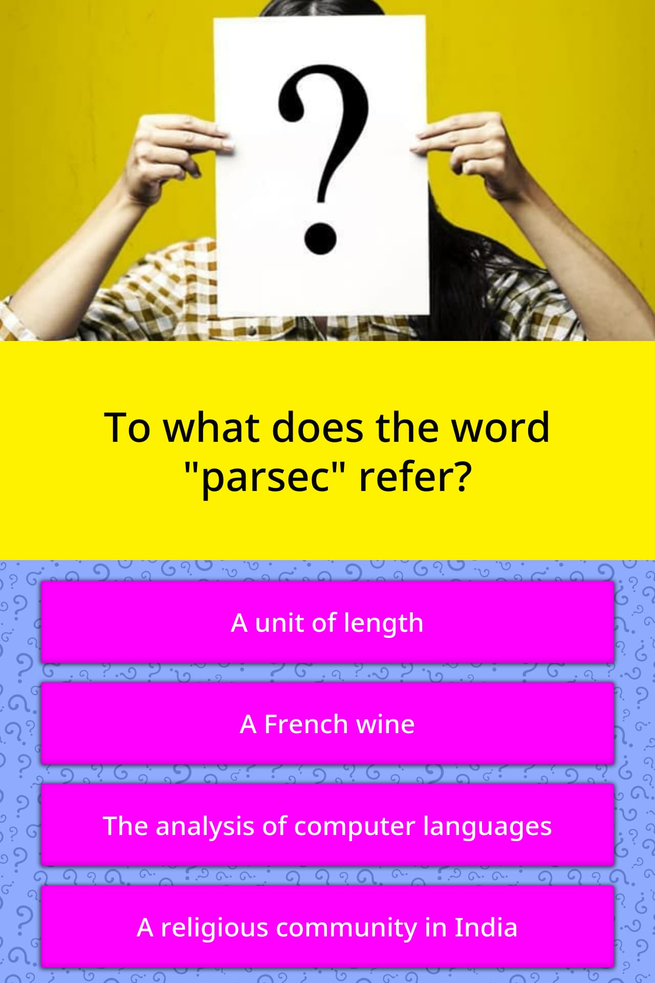parsec measurement