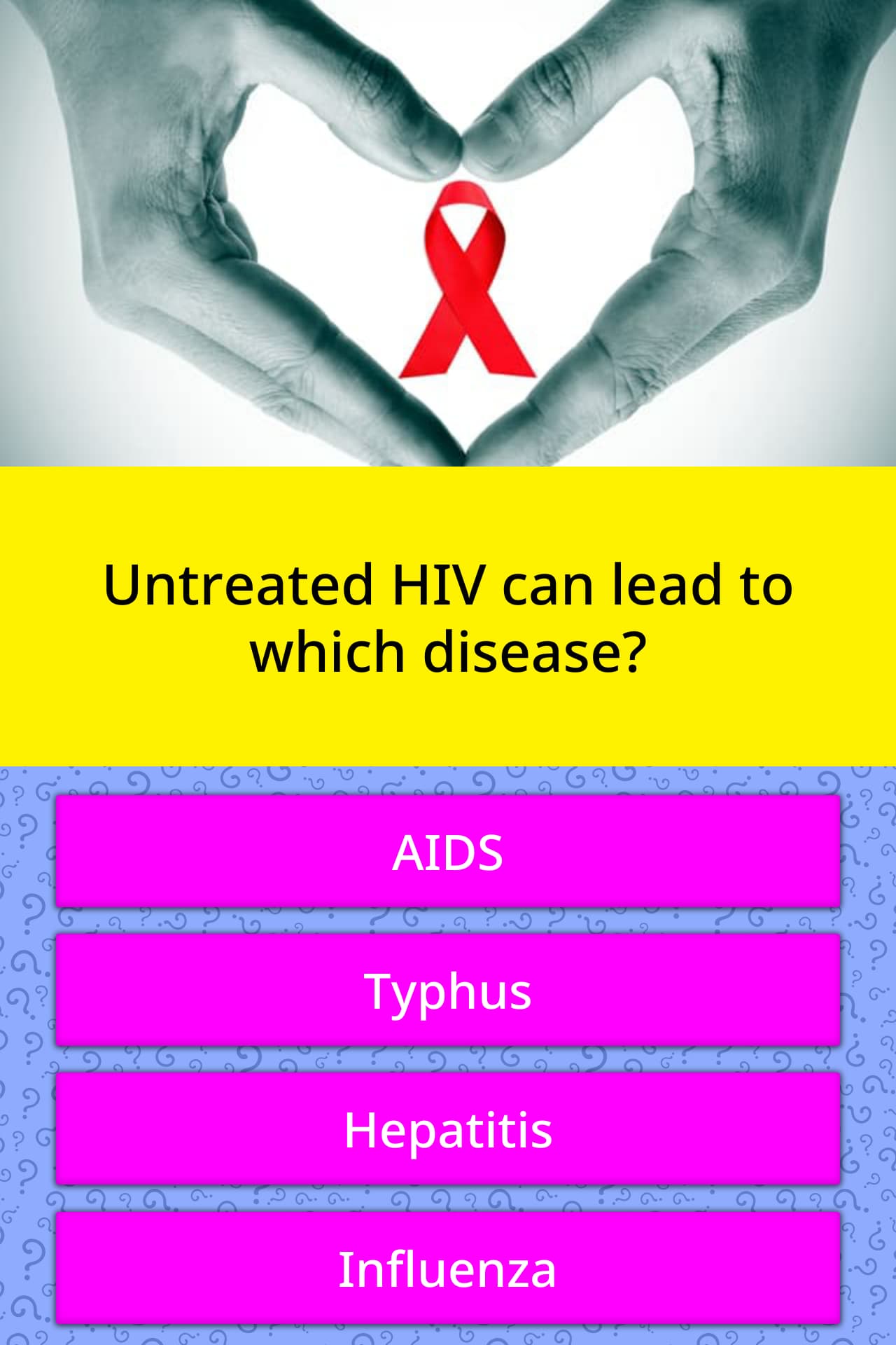 Untreated hiv infection leads to