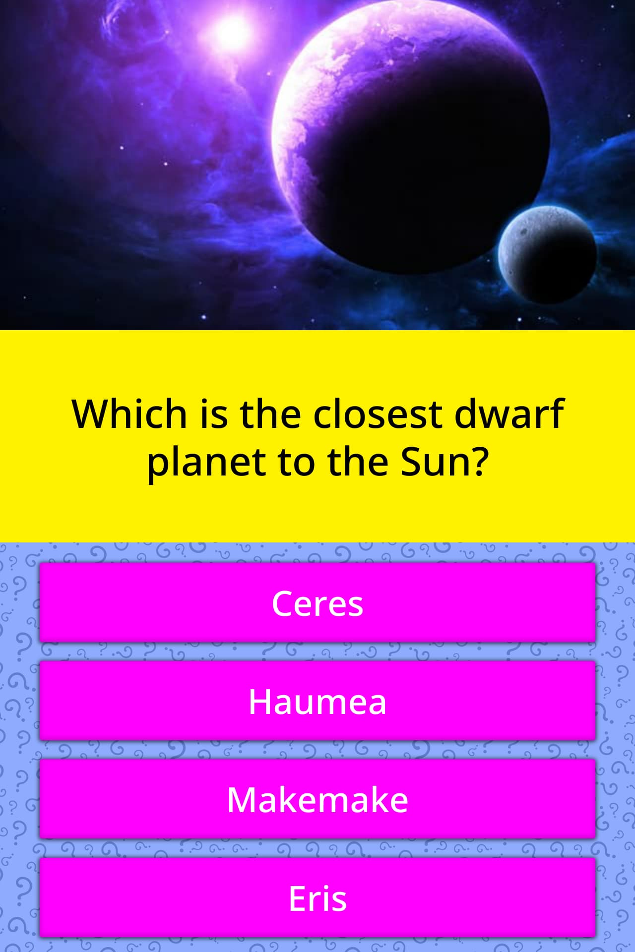 which-is-the-closest-dwarf-planet-to-trivia-questions-quizzclub