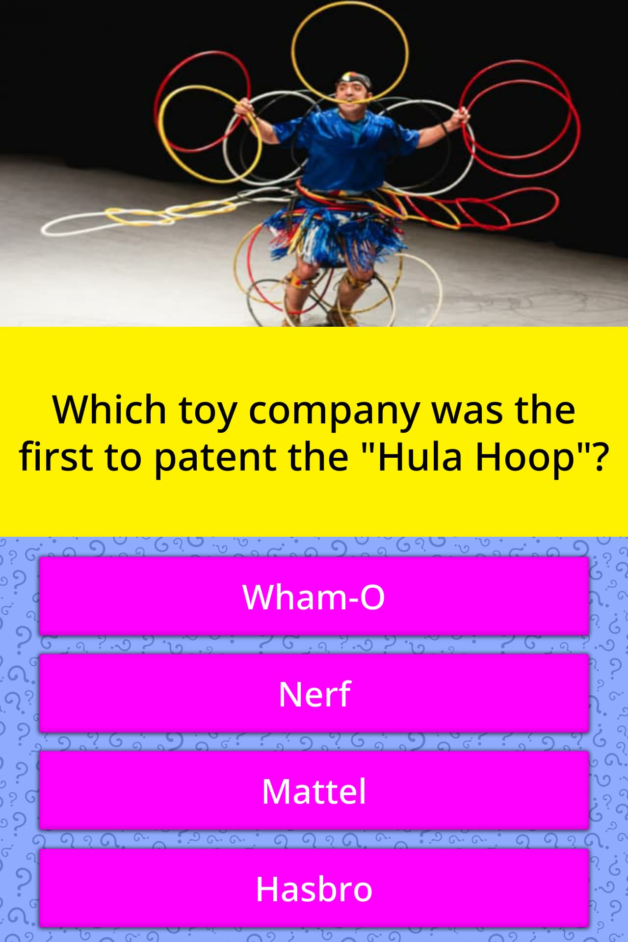 hula hoop patent