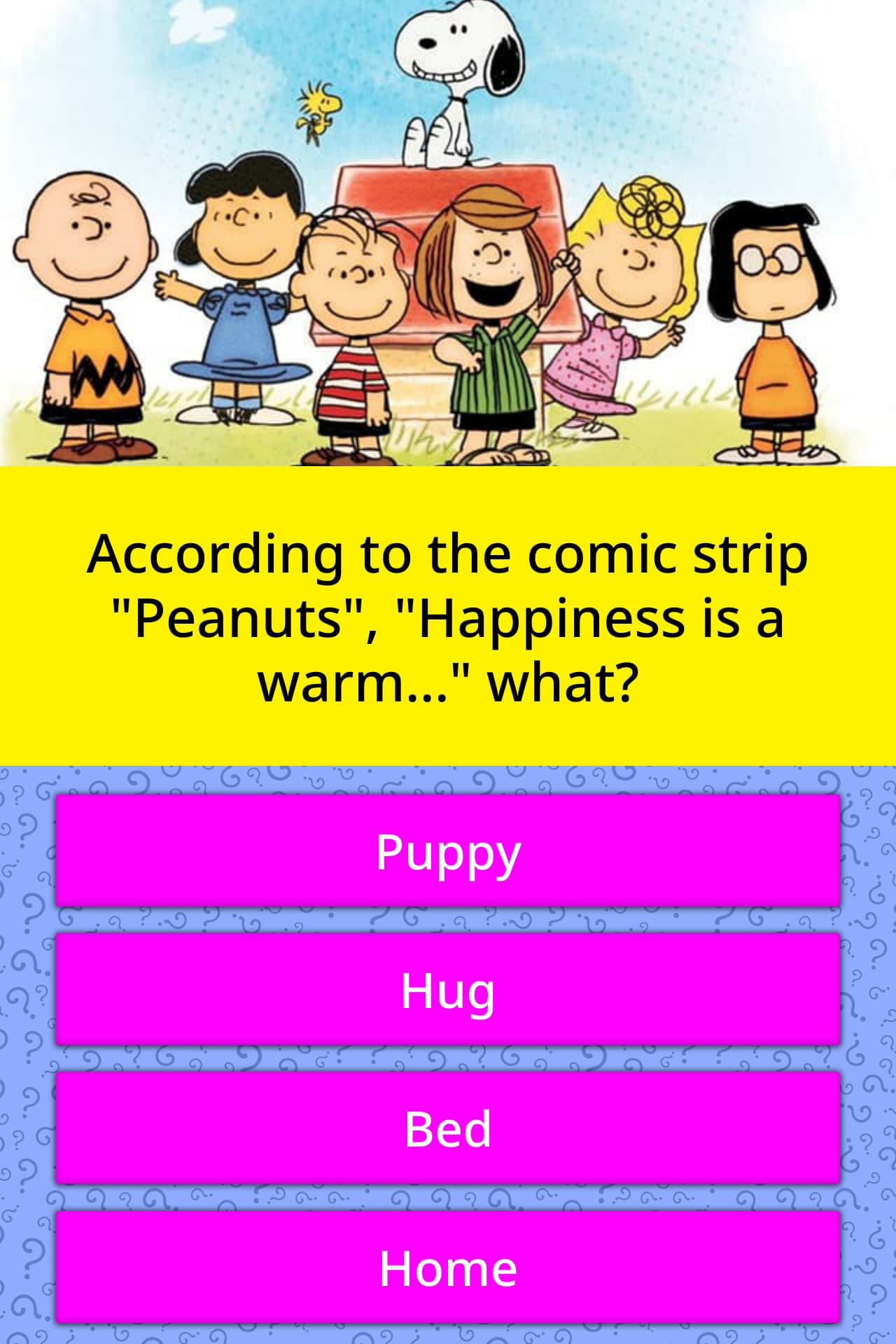 According To The Comic Strip Trivia Questions QuizzClub