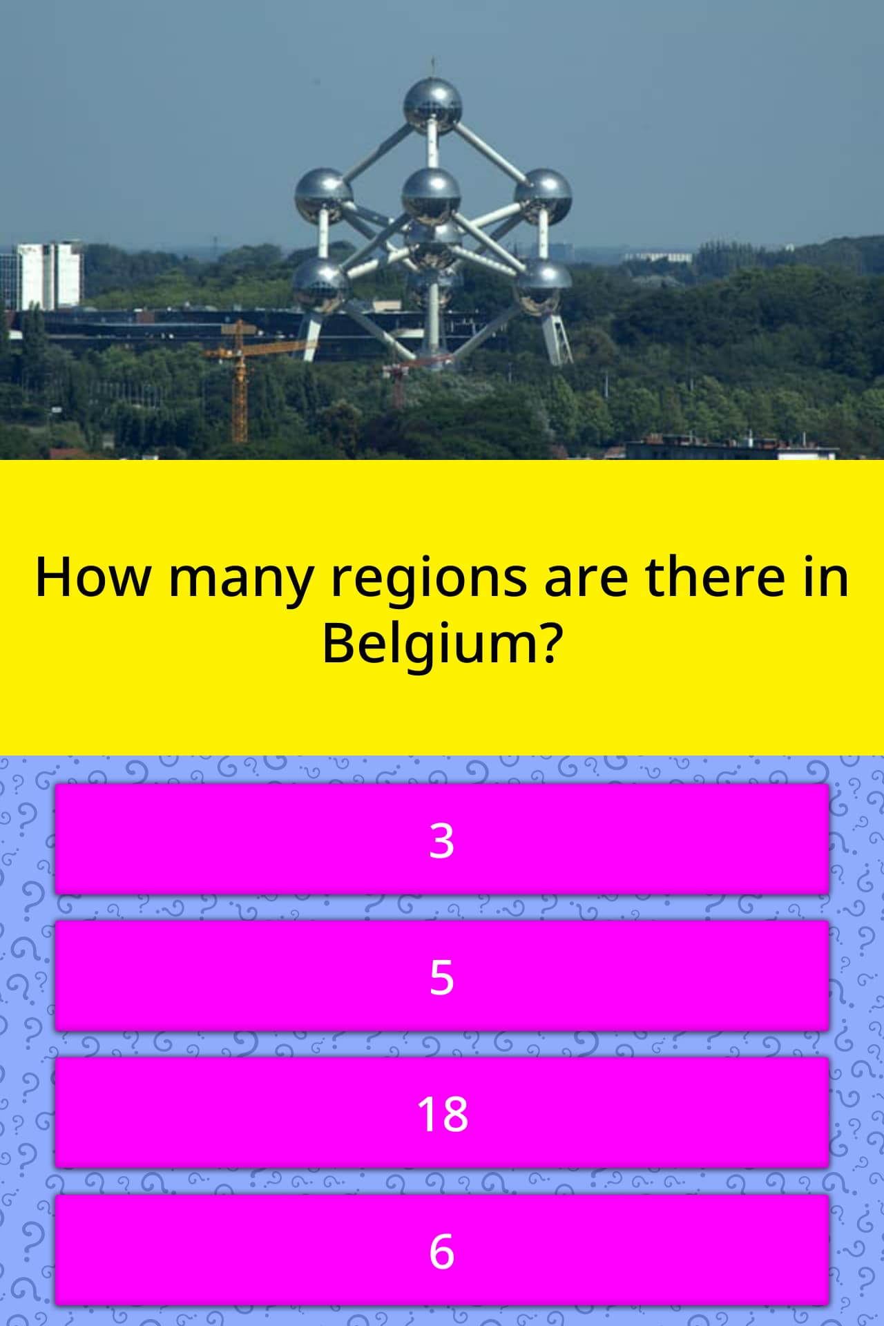 How Many Regions Are There In Belgium Trivia Answers Quizzclub