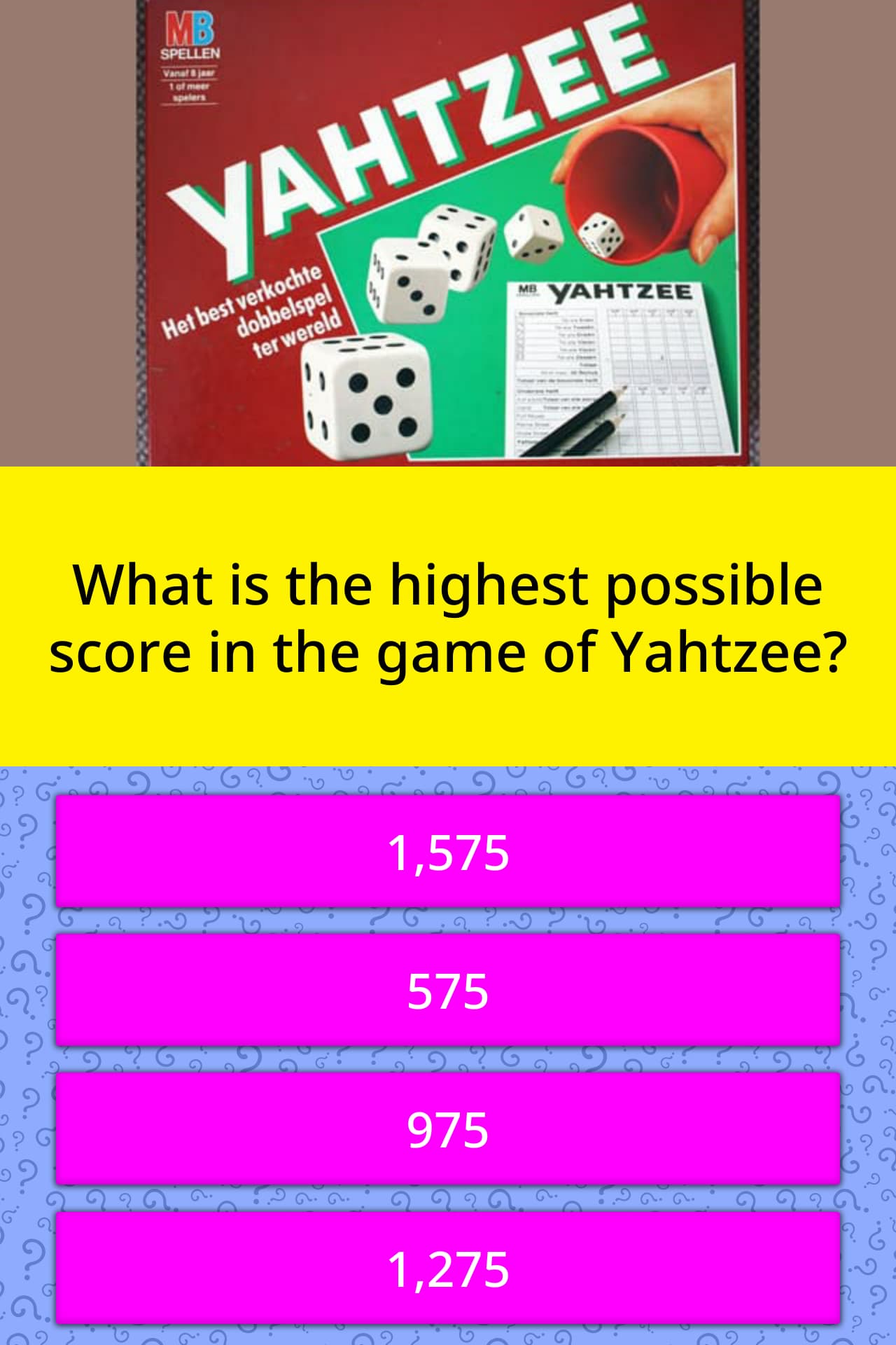 What Is The Highest Possible Score Trivia Answers Quizzclub