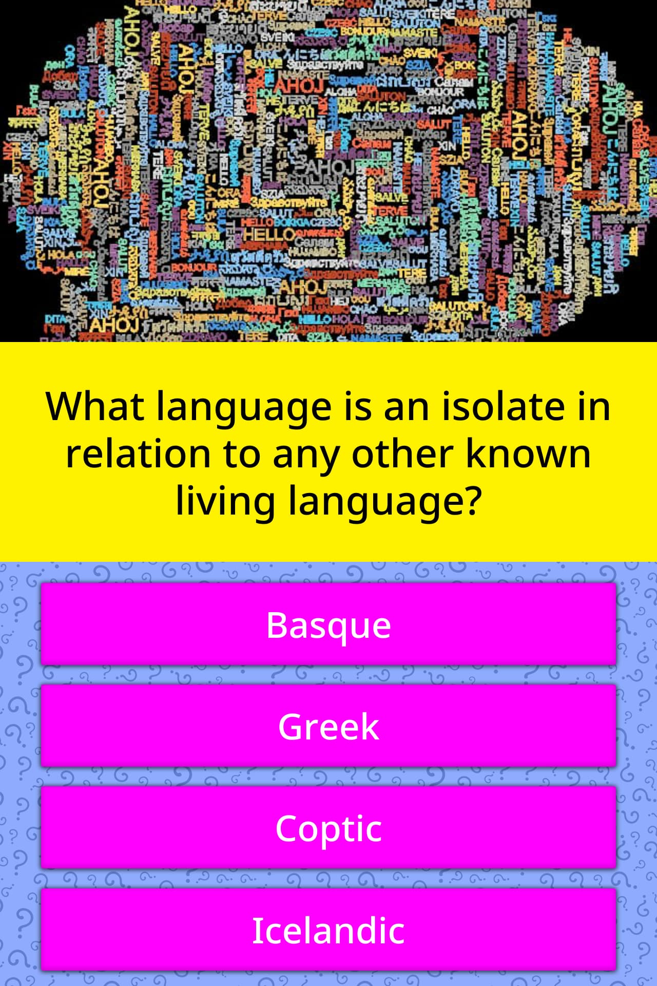 what-language-is-an-isolate-in-trivia-questions-quizzclub