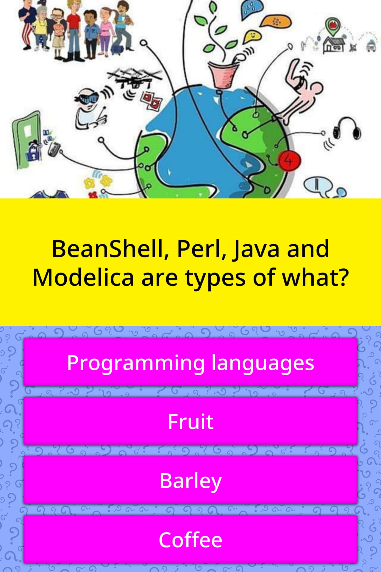 Beanshell perl java and modelica trivia questions quizzclub