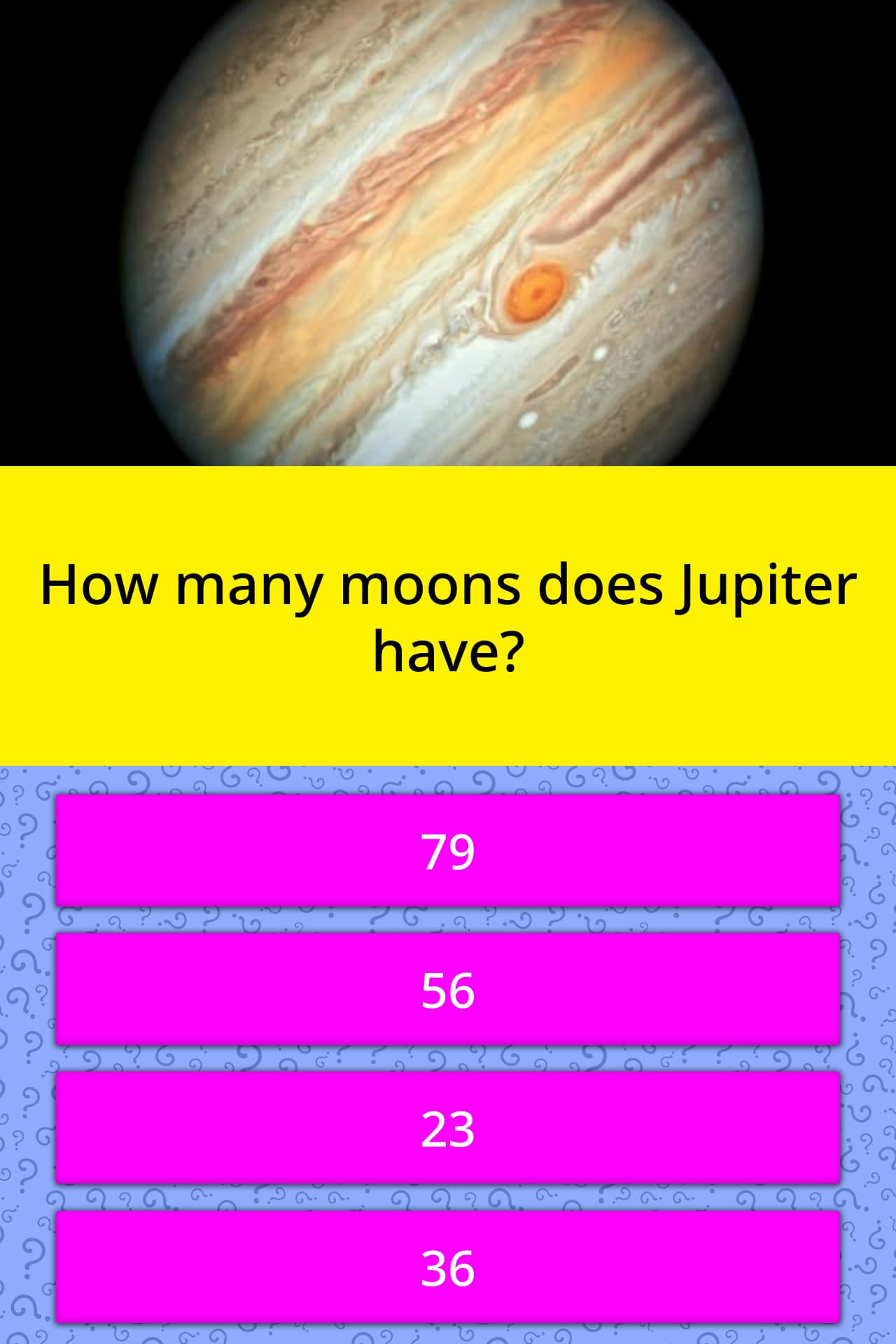 How many moons does Jupiter have? | Trivia Questions ...