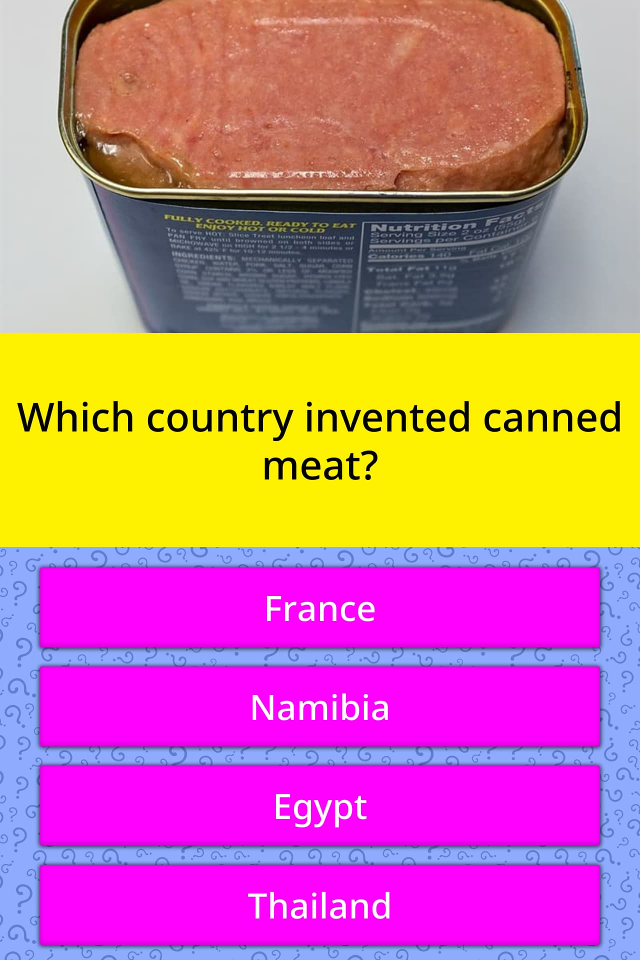 which-country-invented-canned-meat-trivia-questions-quizzclub