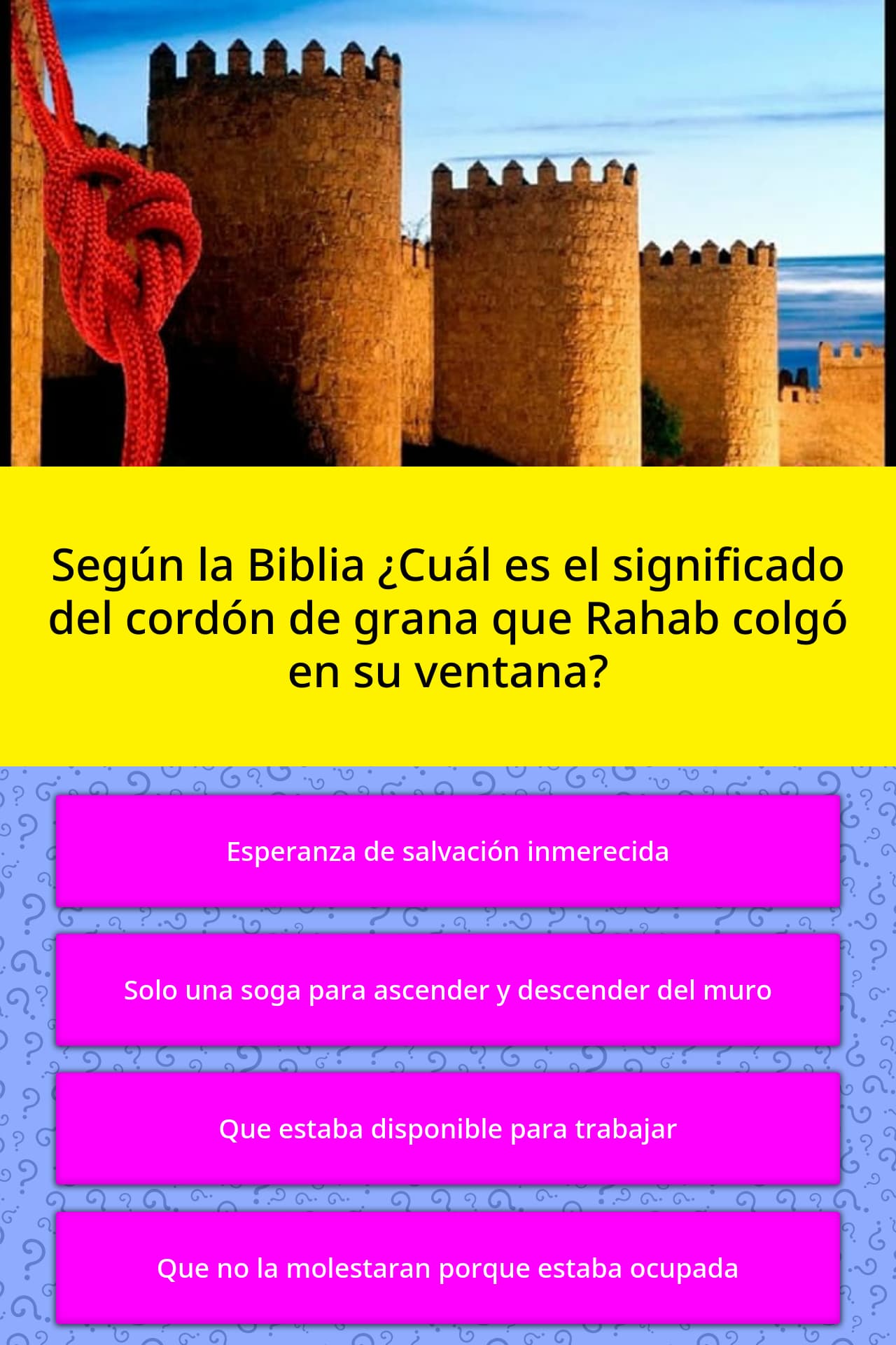Según la Biblia ¿Cuál es el...