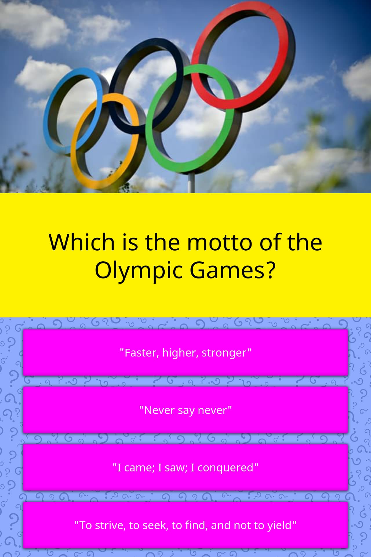 which-is-the-motto-of-the-olympic-games-trivia-questions