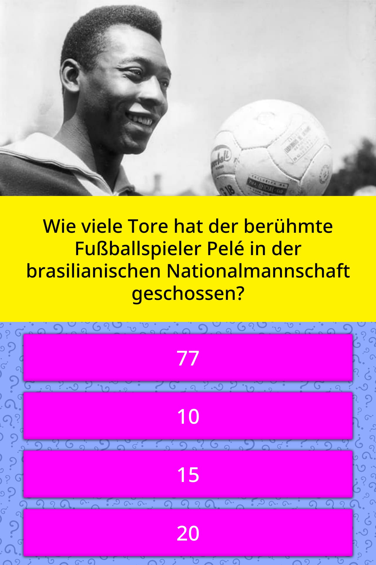 Wie Viele Tore Hat Pele Geschossen