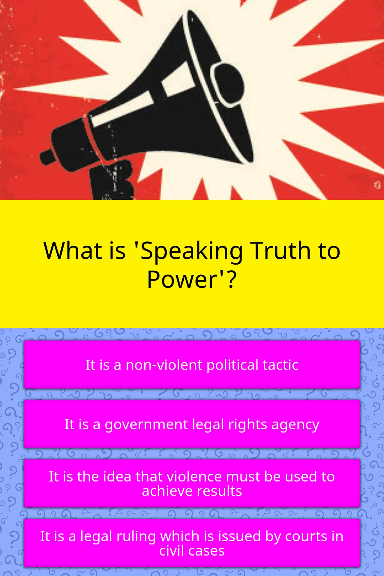 what-is-speaking-truth-to-power-trivia-questions-quizzclub