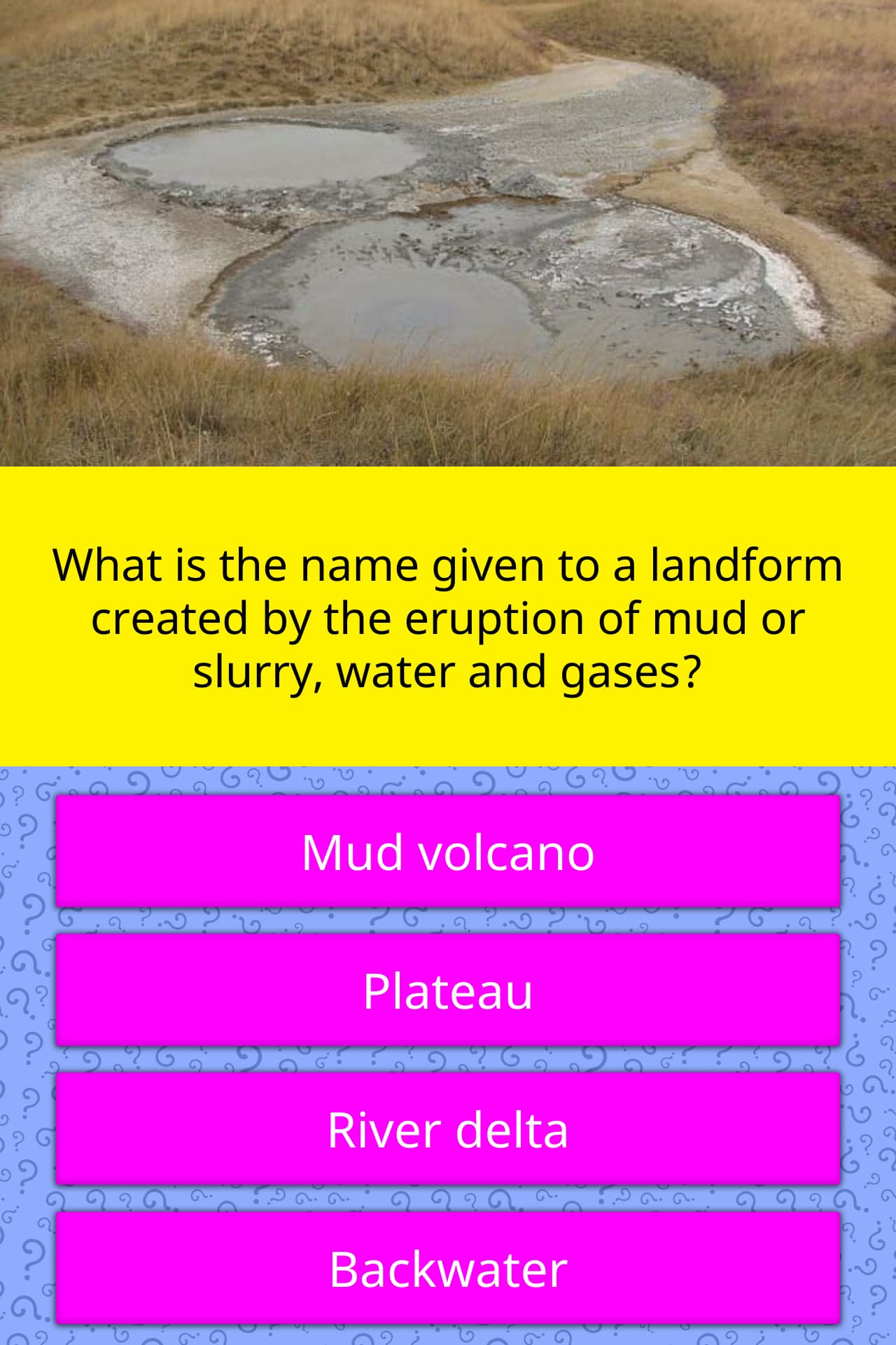 What Is The Name Given To A Landform Trivia Answers QuizzClub