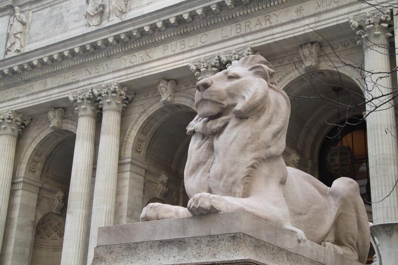 There are 2 lions guarding the main branch of the New York Public Library. What are their names today? There are 2 lions guarding the main branch of the New York Public Library. What are their names today?