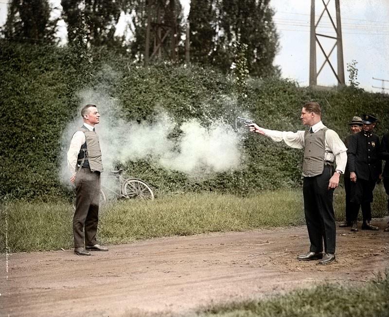 What is happening in the photo below?