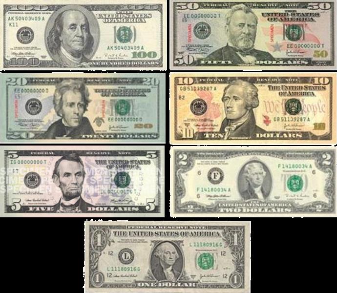 Which of these gentlemen, whose picture you may have in your wallet, was involved in a public sex scandal during their public life?