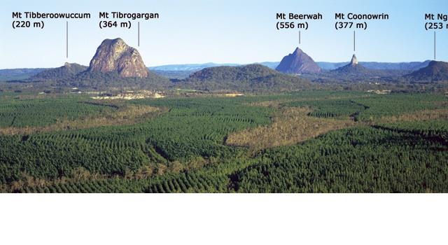 Geography Trivia Question: Where are the Glass House Mountains? Geography Trivia Question: Where are the Glass House Mountains?