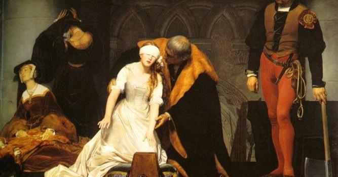 Какая из этих исторических фигур британской истории XVI столетия была казнена в том же замке, в котором родился английский король Ричард ІІІ?