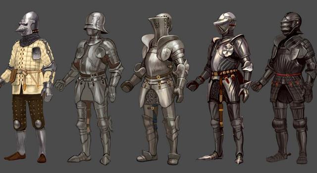A spaulder was a piece of armour that protected what part of the body?
