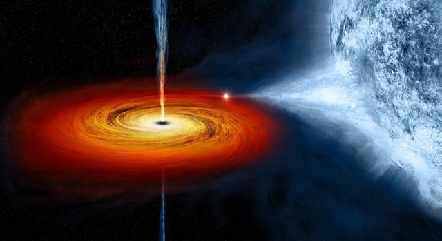 What word is used by scientists to describe the largest type of black hole?