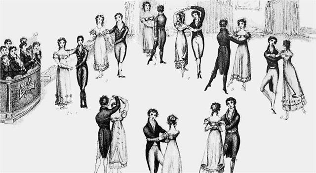 How many people take part in the dance of a quadrille?