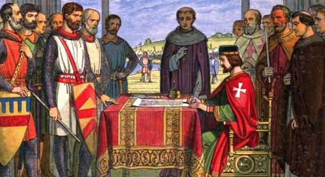 What famous battle took place two hundred years after the sealing of the Magna Carta?