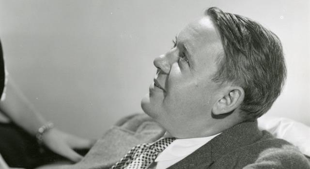 Which artist was portrayed by Charles Laughton in a 1936 film?